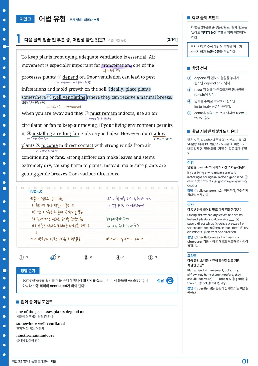 STEP 04 동형 모의고사 필기 해설지